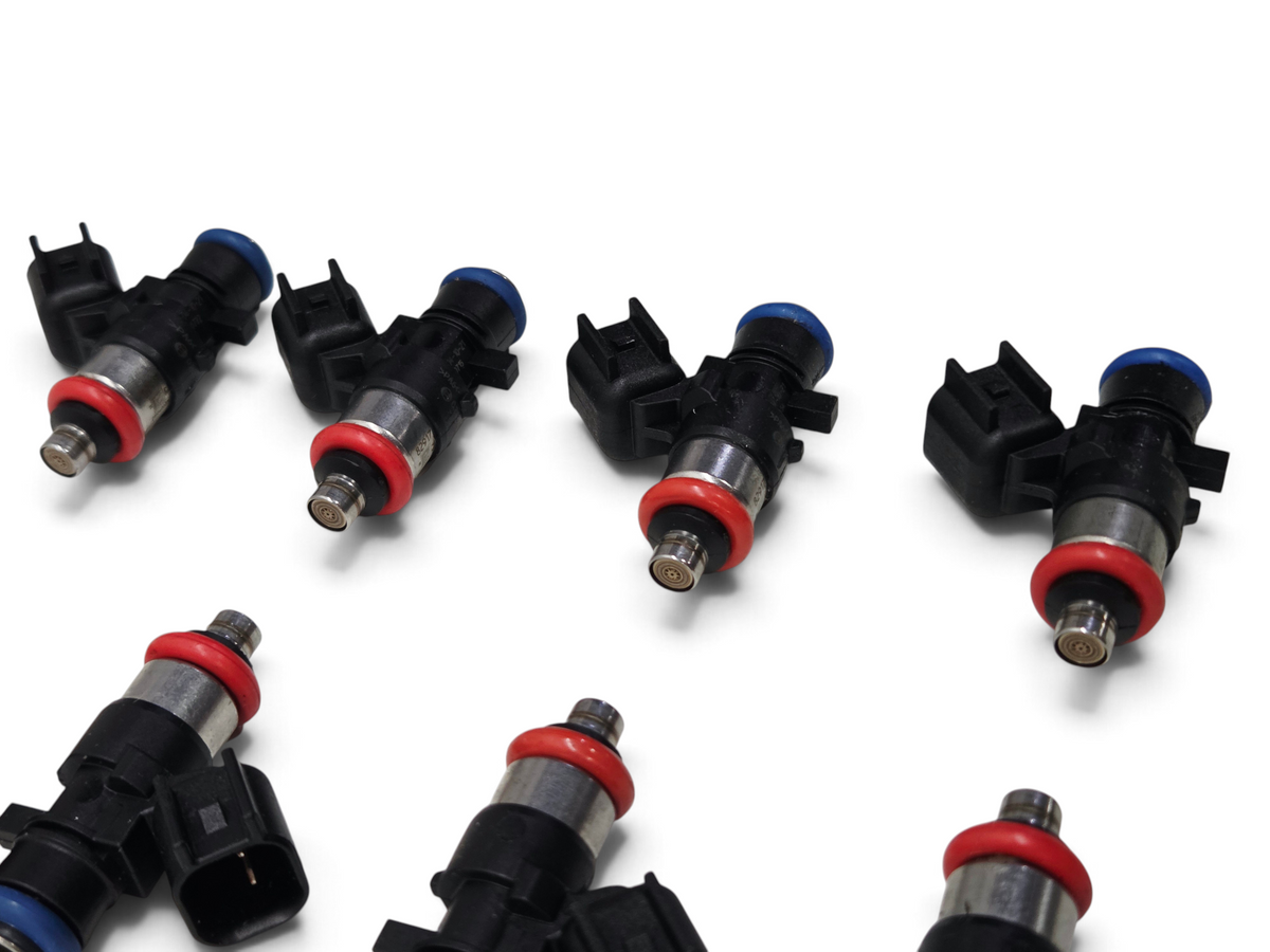 Send it Auto Parts set of 8 genuine Bosch 731cc fuel injectors for GM LS3 LSA engines with EV6 plugs