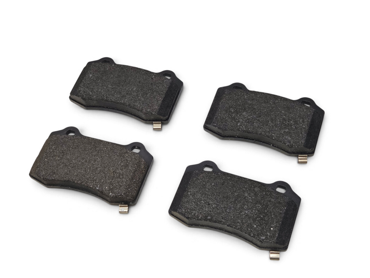 Send it Auto Parts Brembo rear disc brake pad set for Chevrolet Camaro ZL1 and Cadillac CTS-V performance vehicles