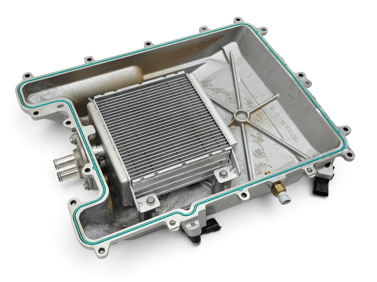 Send it Auto Parts OEM Cadillac CTS-V LSA supercharger intercooler lid and brick assembly for 6.2L V8 engines