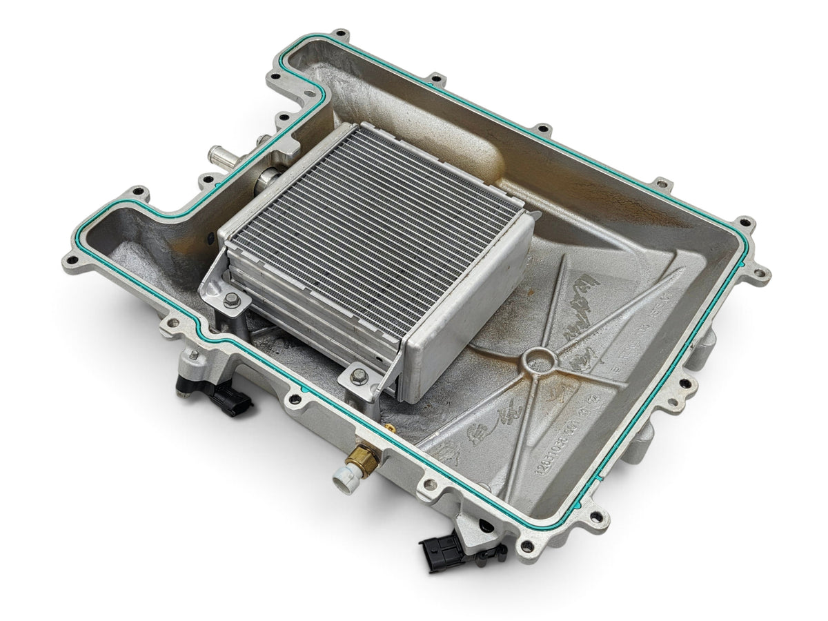 Send it Auto Parts OEM Cadillac CTS-V LSA supercharger intercooler lid and brick assembly for 6.2L V8 engines