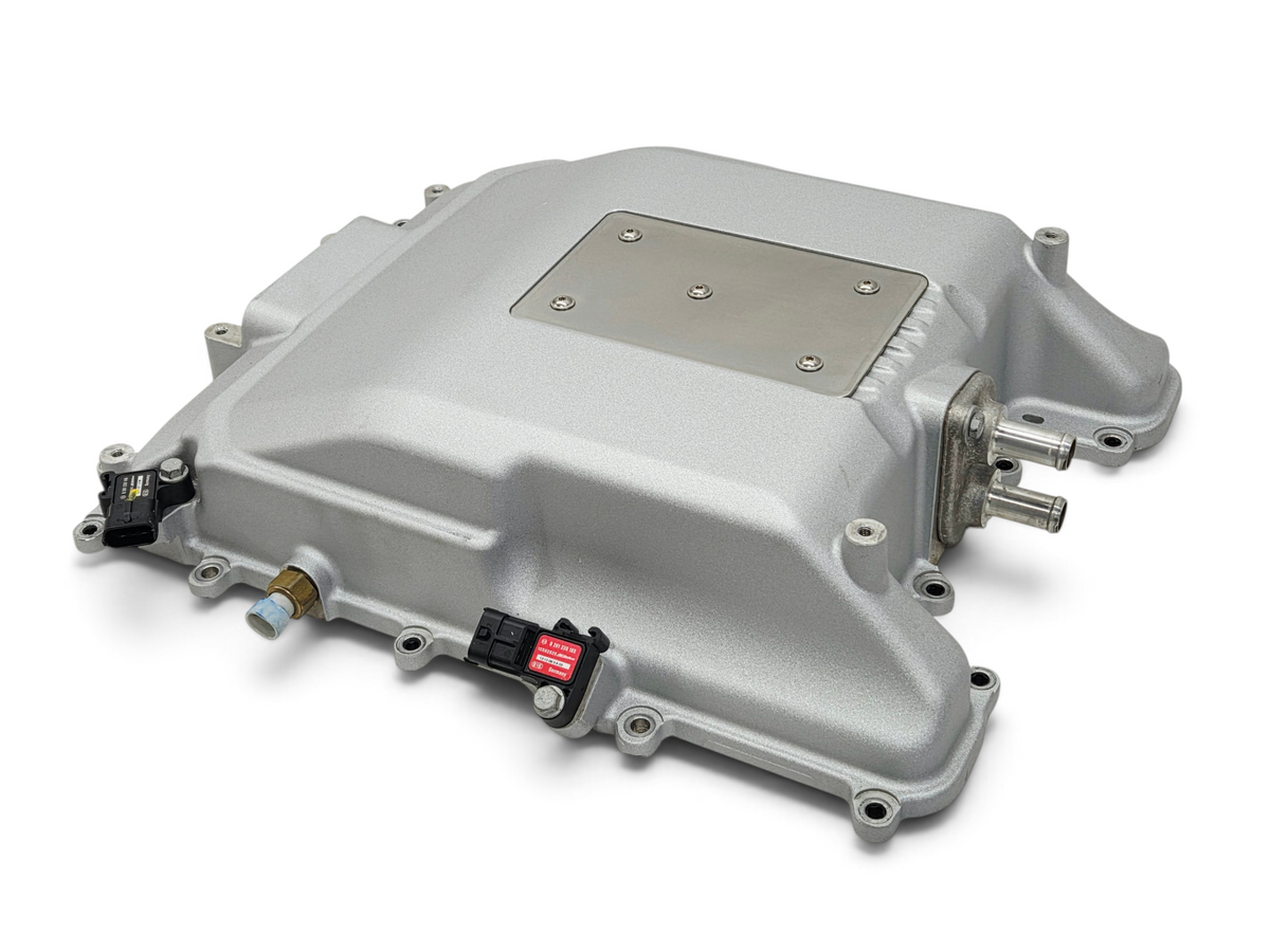 Send it Auto Parts OEM Cadillac CTS-V LSA supercharger intercooler lid and brick assembly for 6.2L V8 engines