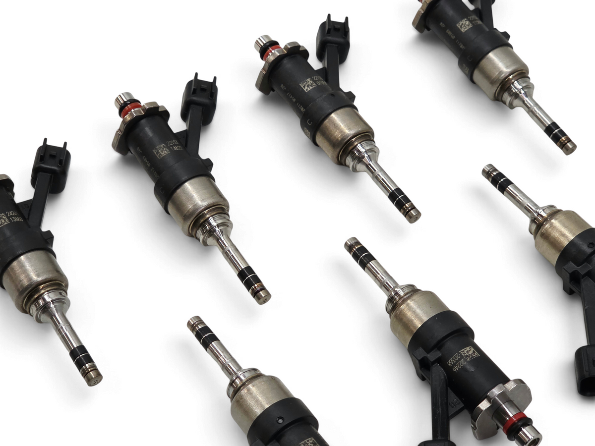 Send it Auto Parts set of 8 OEM GM fuel injectors for Cadillac Escalade V 6.2L supercharged V8 engines