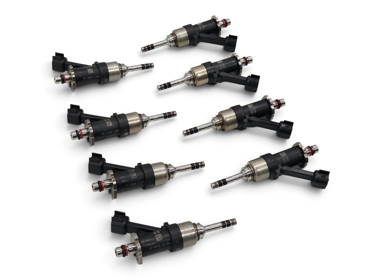 Send it Auto Parts set of 8 OEM GM fuel injectors for Cadillac Escalade V 6.2L supercharged V8 engines
