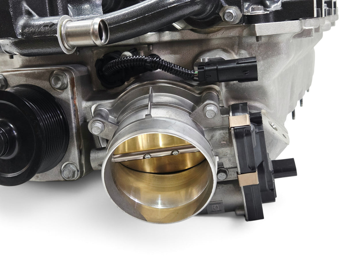 Send it Auto Parts OEM Cadillac Escalade V supercharger assembly with throttle body and metallic housing