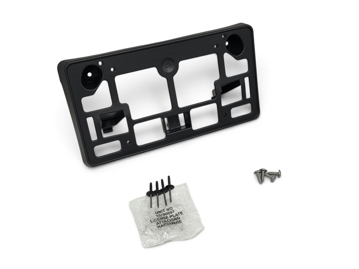 Send it Auto Parts OEM black front license plate bracket for 2016-2018 Chevrolet Camaro SS with included hardware
