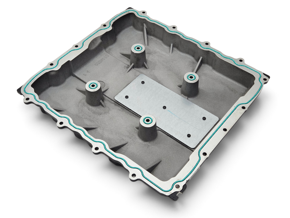 Send it Auto Parts OEM GM Chevy Camaro ZL1 LT4 6.2L supercharger cover lid showing interior mounting points