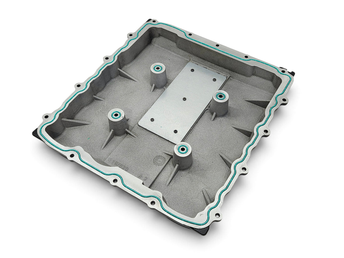 Send it Auto Parts OEM Chevy Camaro ZL1 LT4 6.2L supercharger cover lid with green gasket and mounting points