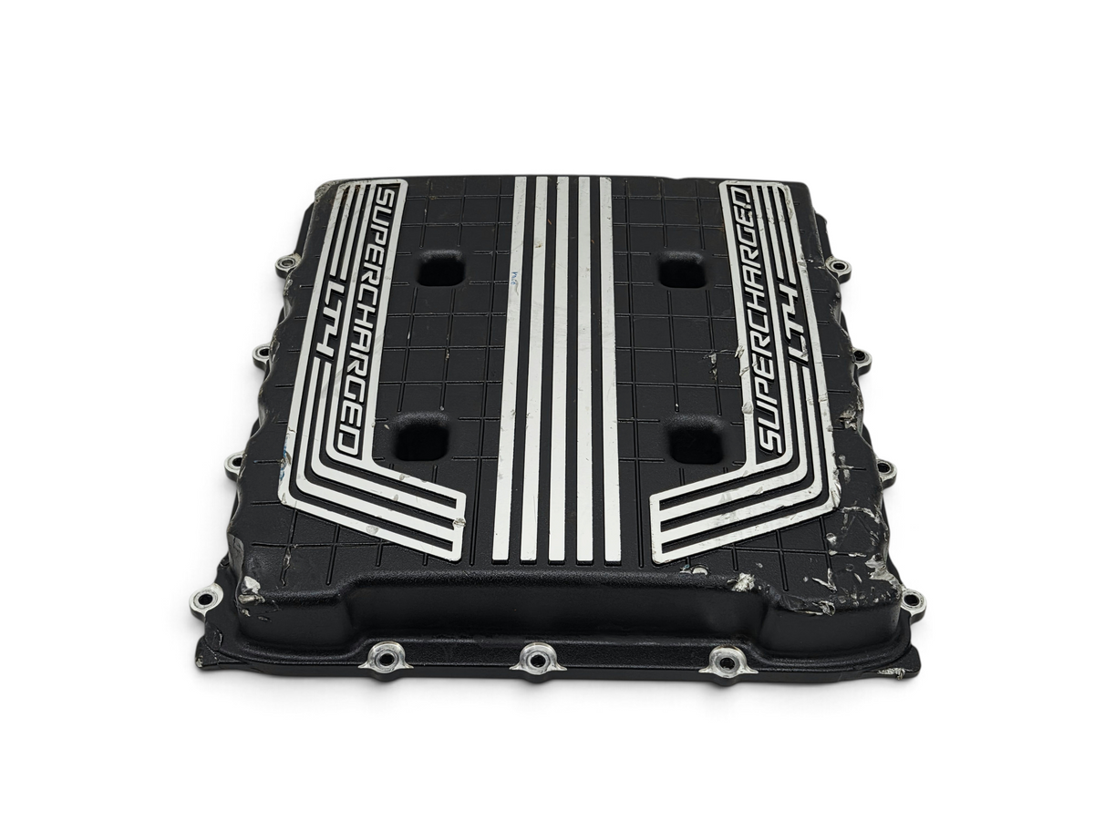 Send it Auto Parts damaged OEM GM supercharger cover lid for Chevy Camaro ZL1 LT4 6.2L V8 engine