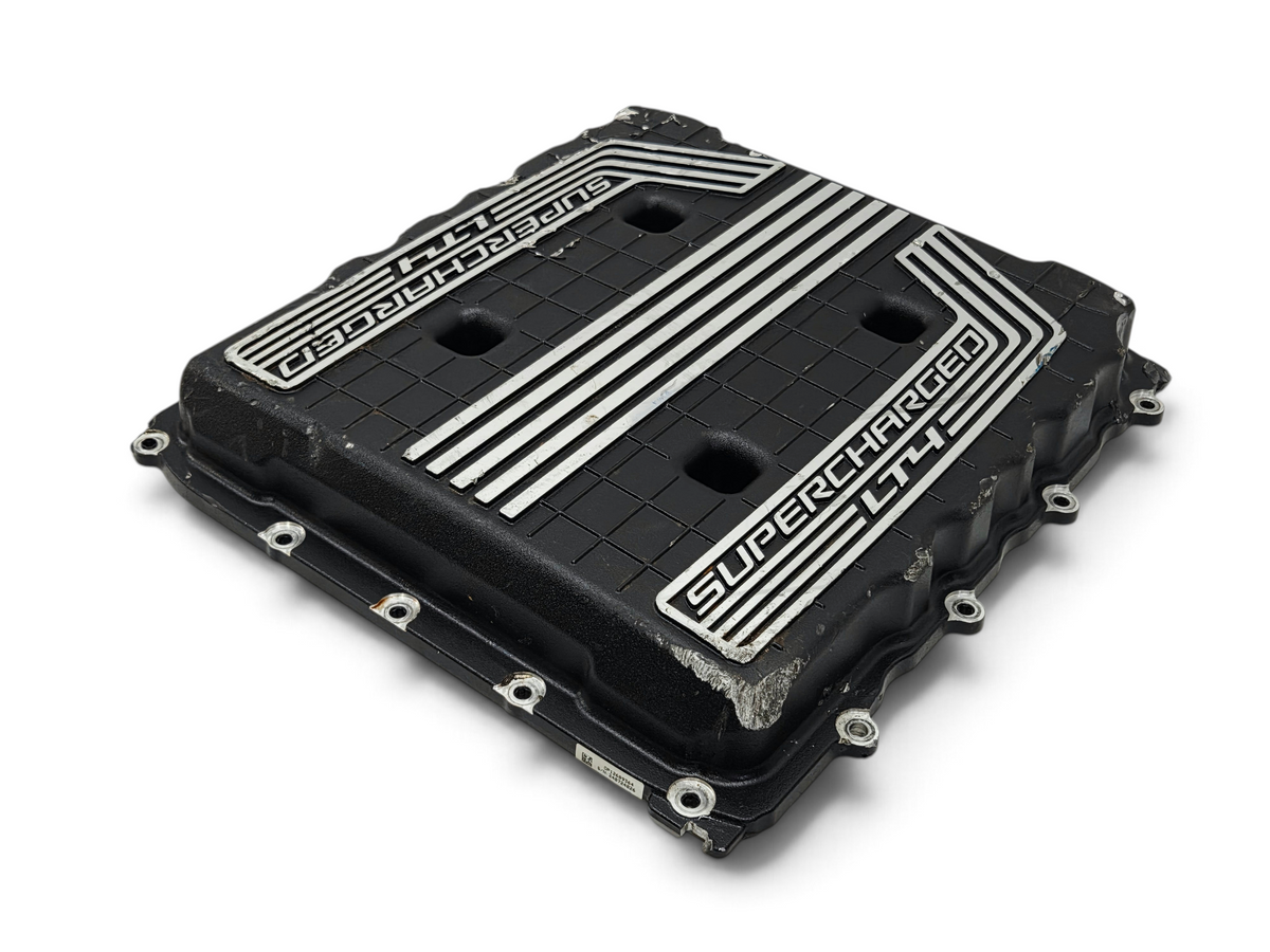 Send it Auto Parts damaged OEM GM supercharger cover lid for Chevy Camaro ZL1 LT4 6.2L V8 engine