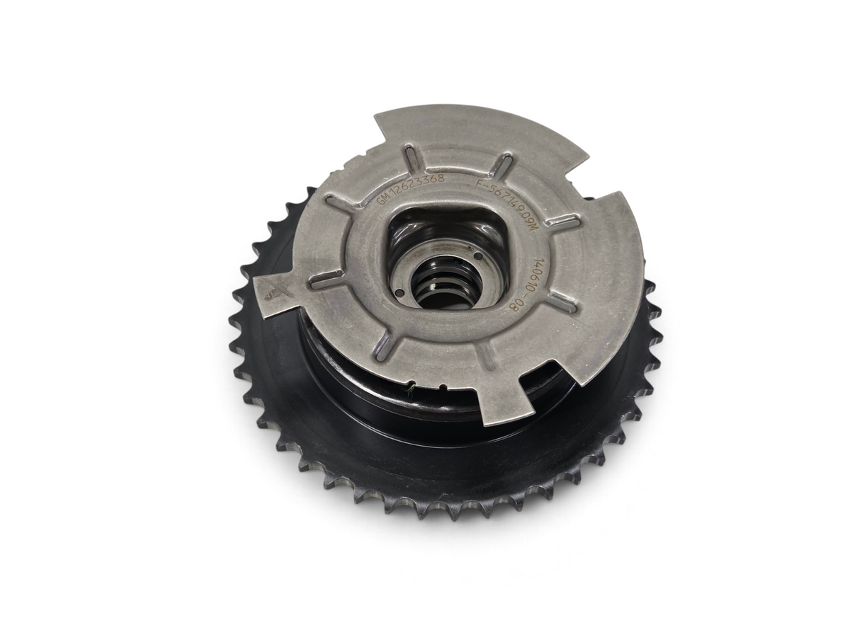 Send it Auto Parts OEM GM 12623368 engine timing camshaft sprocket phaser for L83, L86, and LT1 V8 engines.