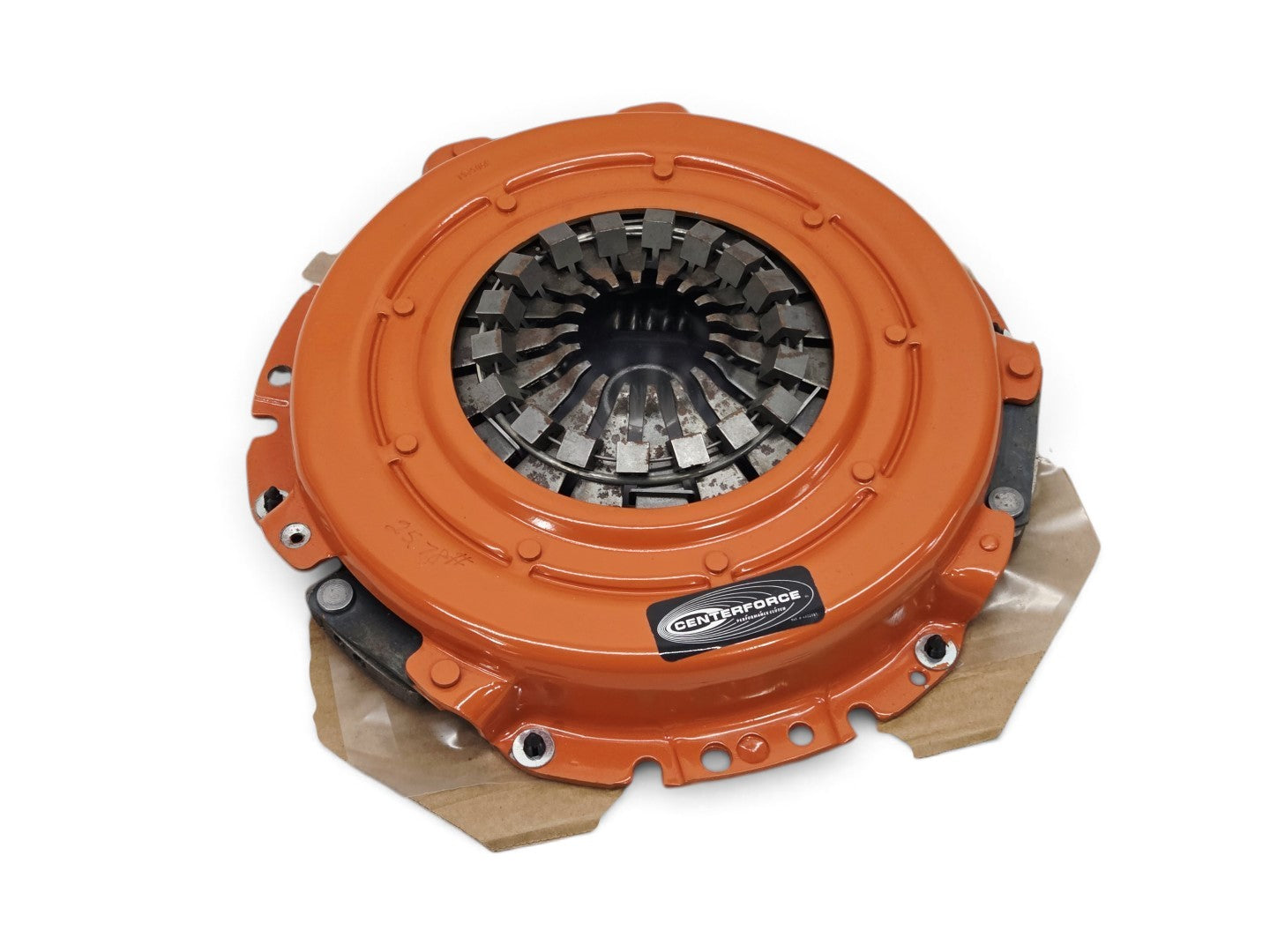 Send it Auto Parts Centerforce performance clutch for LS1 and LS6 engines with orange pressure plate and minor rust