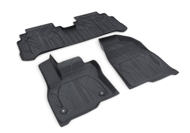 Send it Auto Parts OEM black all-weather floor liners for 2022-2023 Chevy Bolt EUV front and rear set