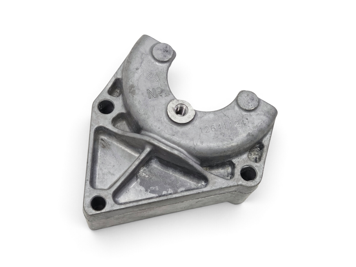 Send it Auto Parts OEM GM idler pulley bracket for 6.2L Chevy Camaro LSA LS3 engines, part number 12641124.