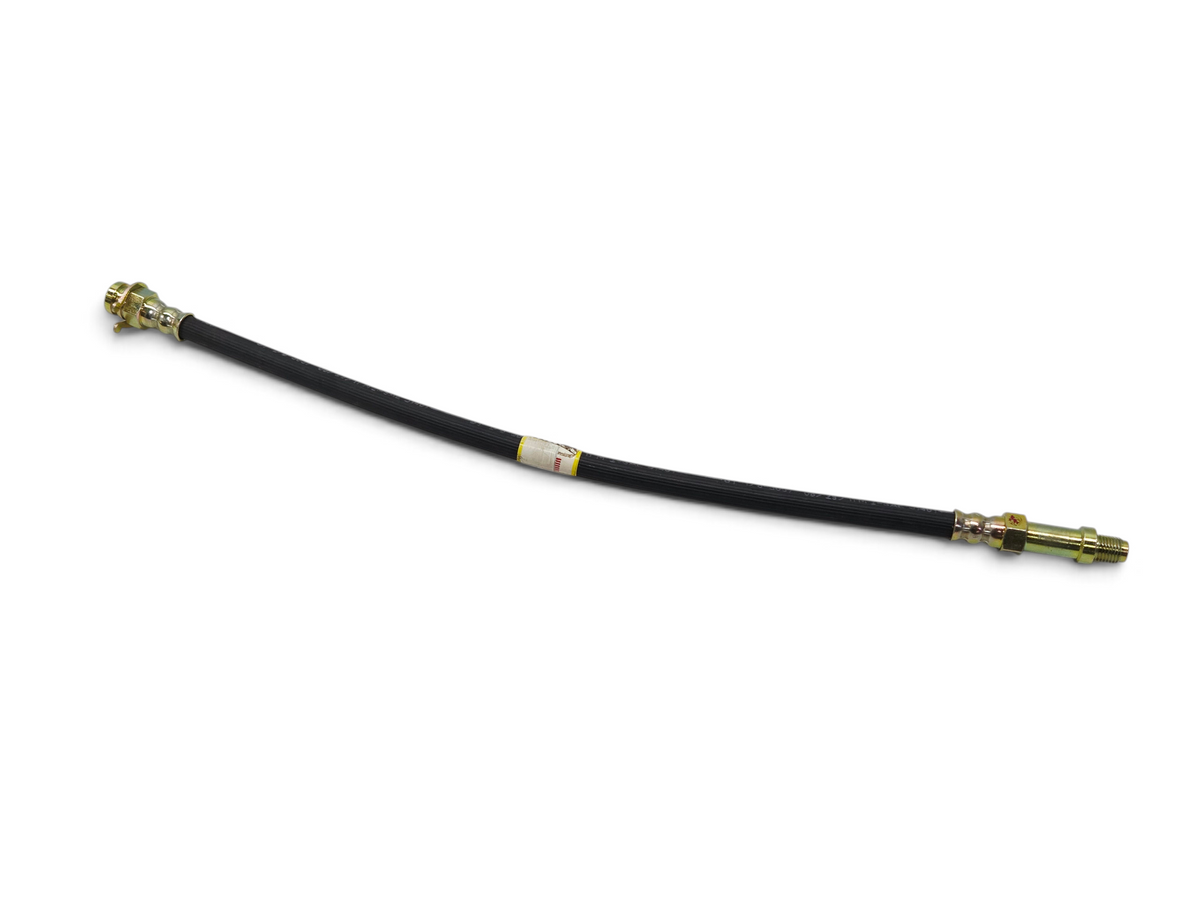 Send it Auto Parts black rubber brake hose for 1953-1962 Chevy Corvette C1 with metal fittings