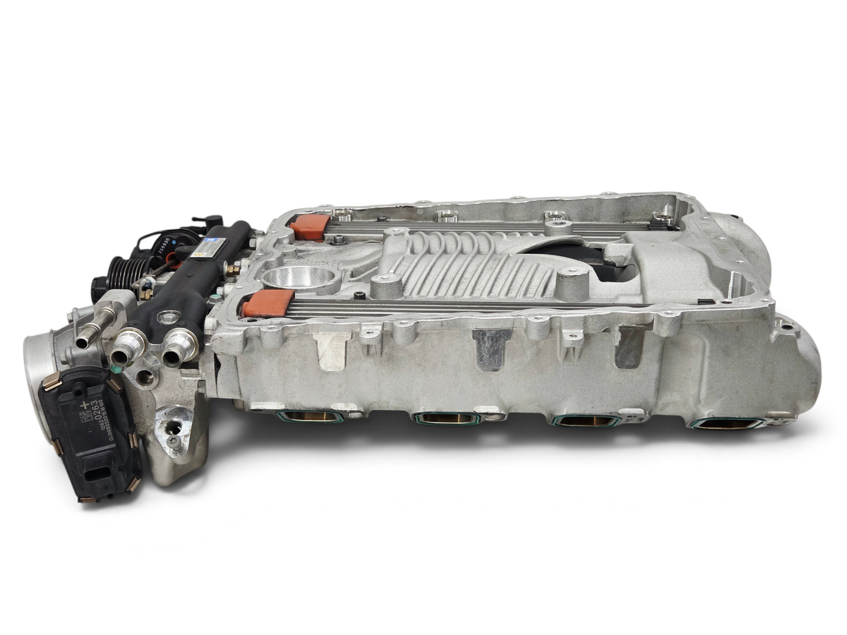 Send it Auto Parts OEM 2015-2016 Chevy Corvette C7 Z06 LT4 dry sump supercharger assembly in silver aluminum