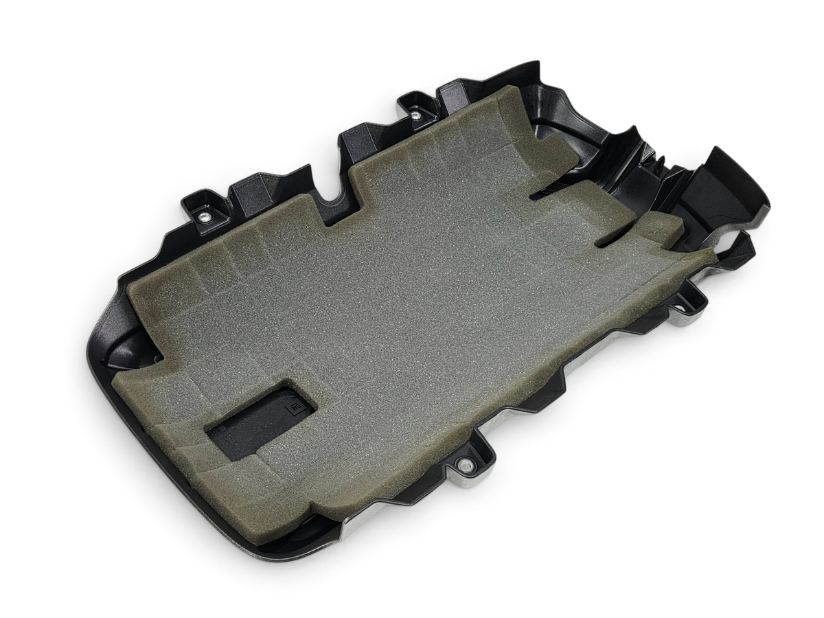 Send it Auto Parts OEM silver engine cover for Chevy Corvette C8 Stingray with foam insulation backing