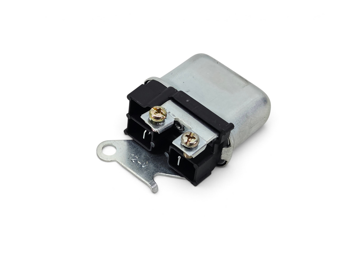 Send it Auto Parts 1969-1971 Chevy Corvette C3 horn relay reproduction with metal housing and mounting bracket