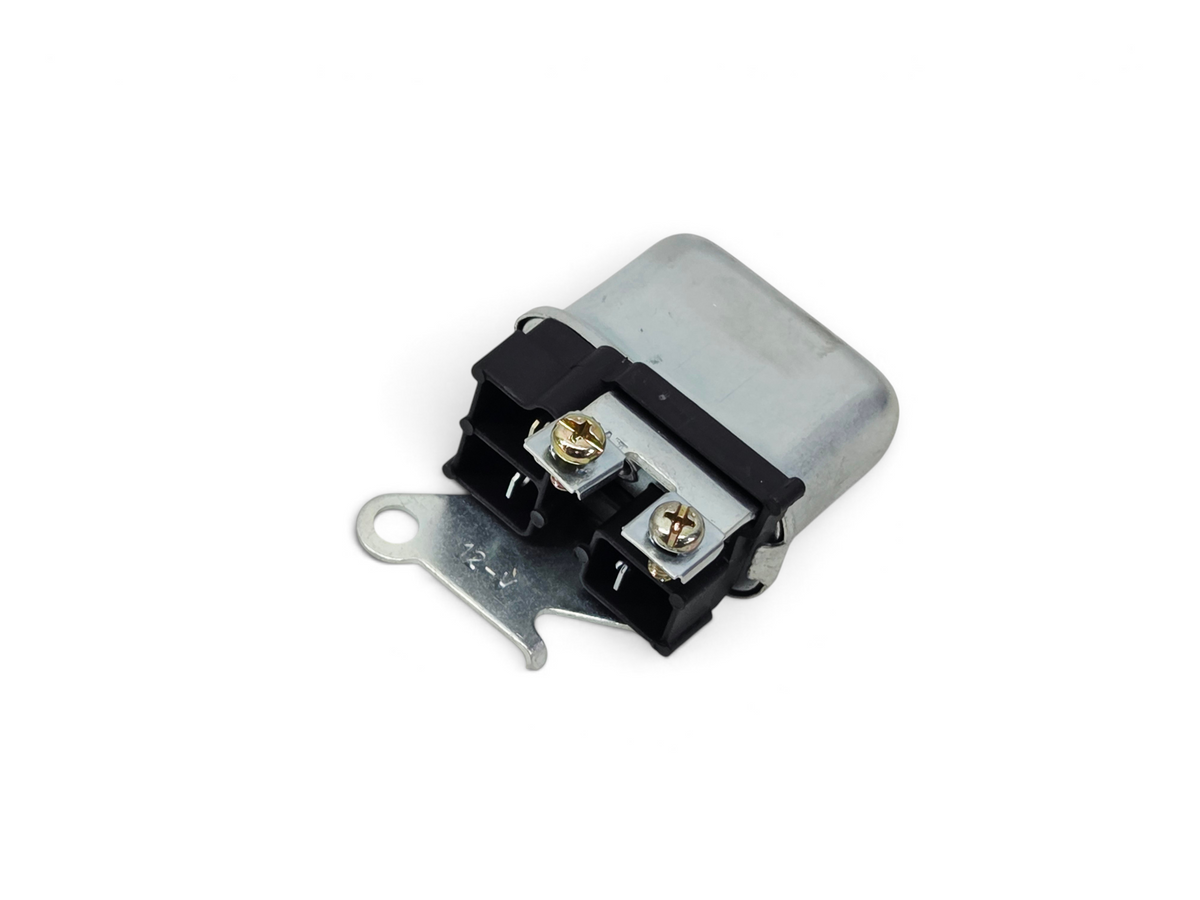 Send it Auto Parts 1969-1971 Chevy Corvette C3 horn relay reproduction with metal housing and mounting bracket