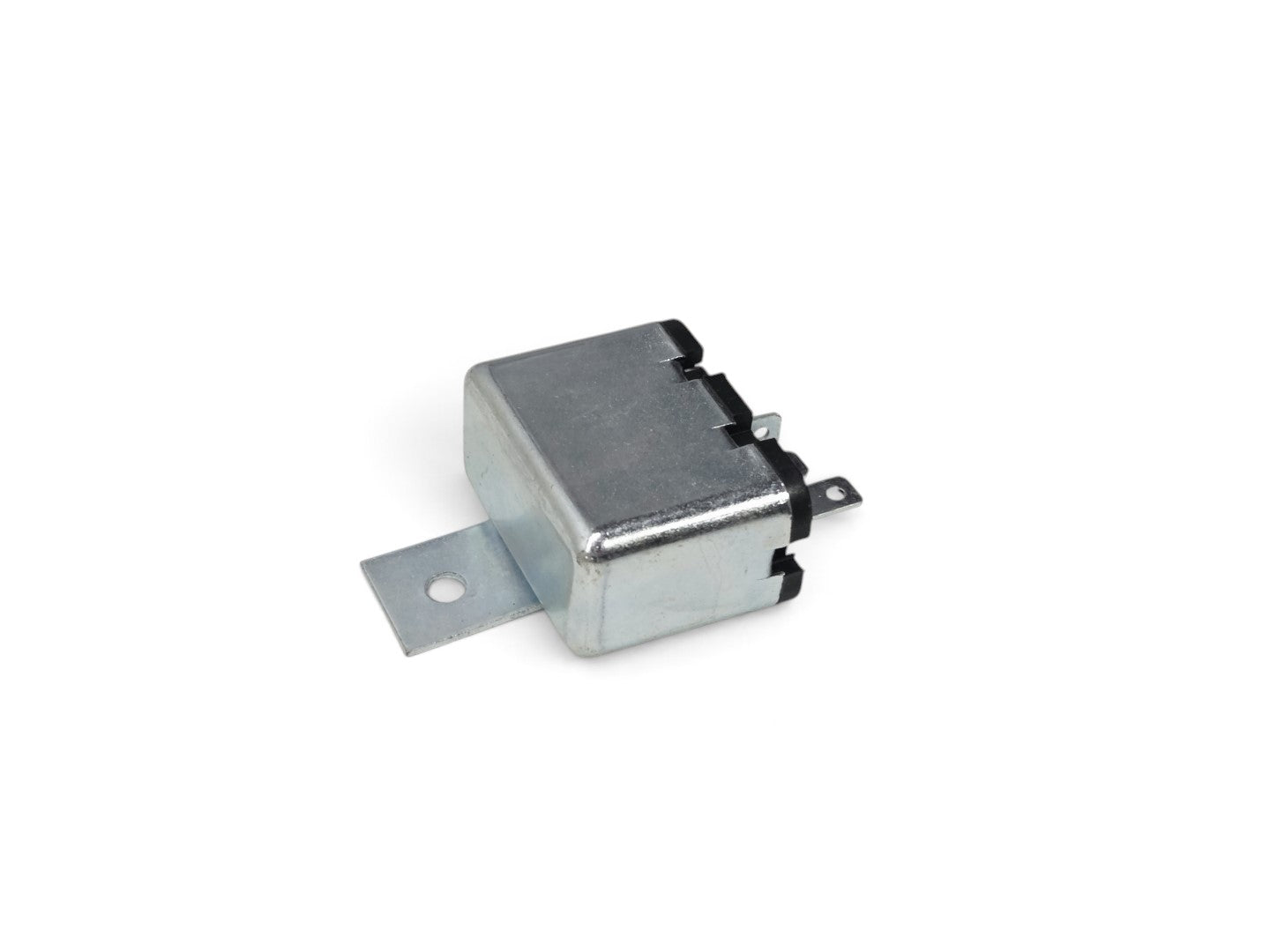 Send it Auto Parts 1968-1978 Chevy Corvette C3 power window motor relay with metal housing and electrical terminals