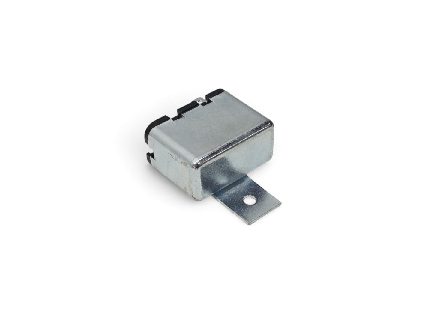 Send it Auto Parts 1968-1978 Chevy Corvette C3 power window motor relay with metal housing and mounting bracket