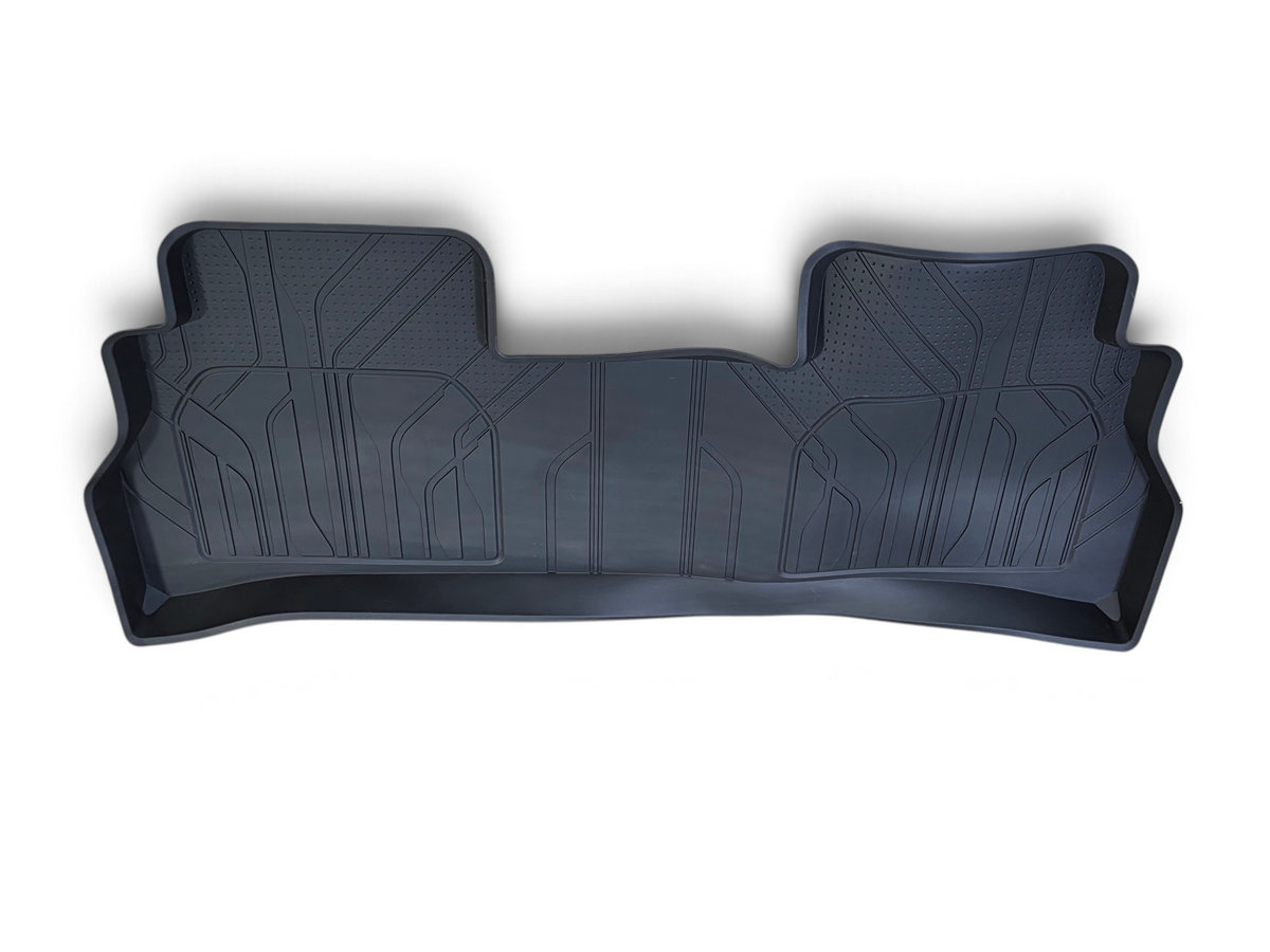 Send it Auto Parts OEM jet black all-weather rear floor liner for 2024-2025 Chevrolet Trax with textured grip design