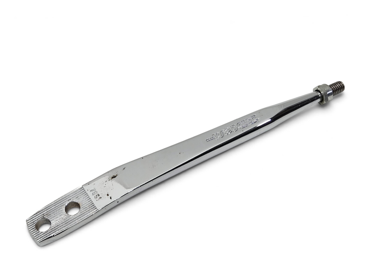 Send it Auto Parts 10-inch chrome Hurst shifter stick for 1968-1979 Corvette Muncie 4-speed transmission