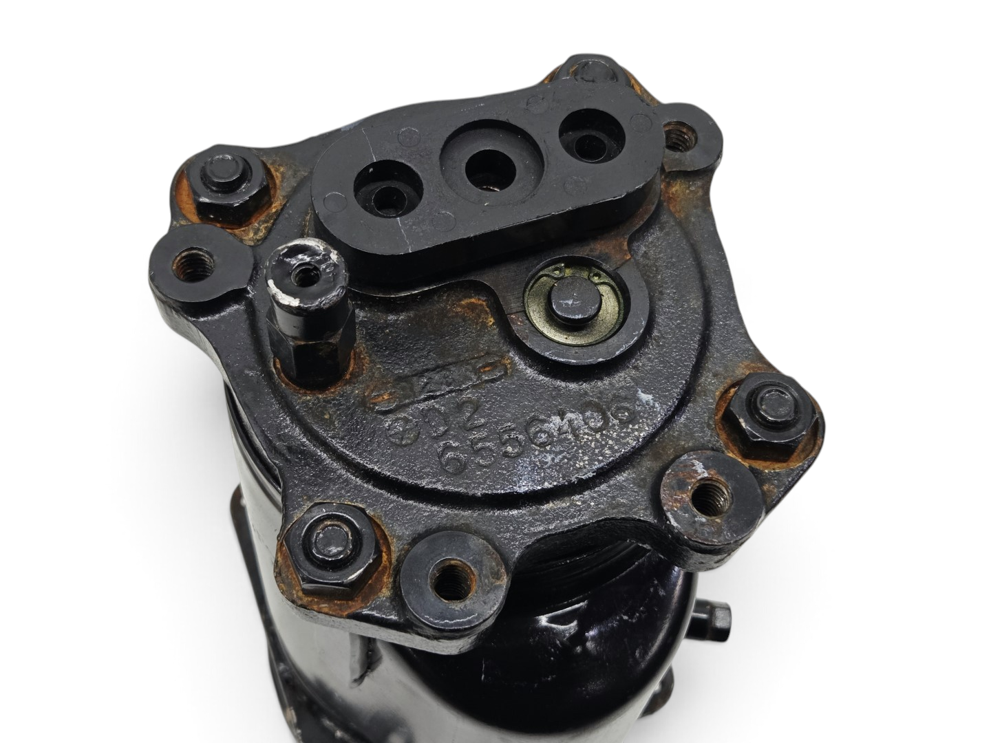 Send it Auto Parts rebuilt A6 air conditioning compressor for 1964-1976 Corvette C2 and C3 models