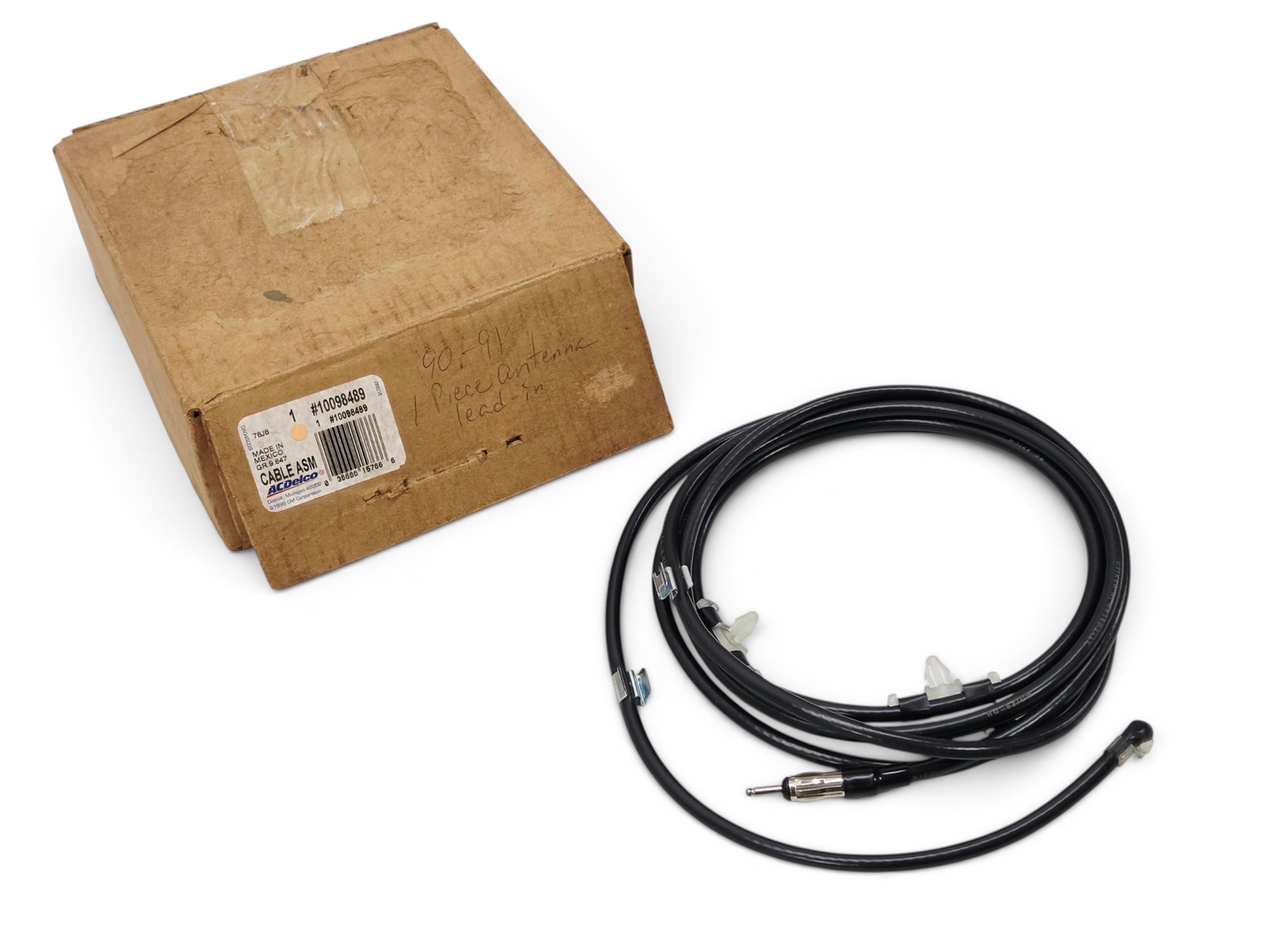 Send it Auto Parts OEM GM 1990-1992 Corvette C4 radio antenna cable extension with original box
