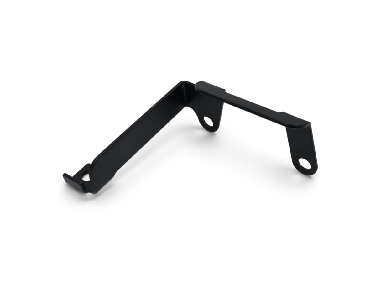 Send it Auto Parts black metal brake proportioning valve bracket for 1967-1968 Corvette firewall mounting