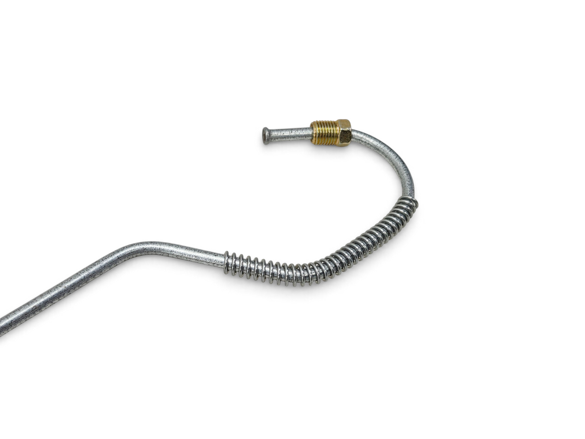 Send it Auto Parts steel brake line with spiral armor for 1965-1982 Corvette C2 C3 rear caliper