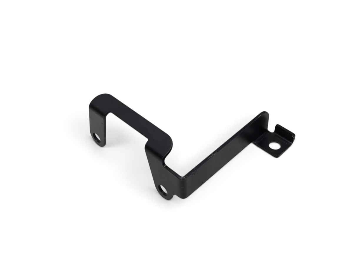 Send it Auto Parts black metal brake proportioning valve bracket for 1967-1968 Corvette firewall mounting