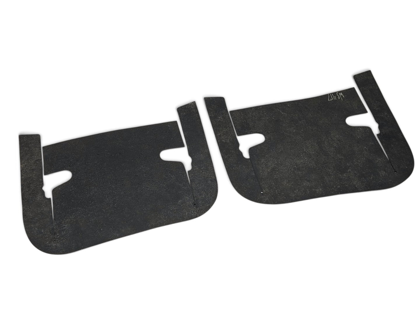 Send it Auto Parts black rubber A-frame arm dust seals for 1963-1966 Corvette C2, set of two.