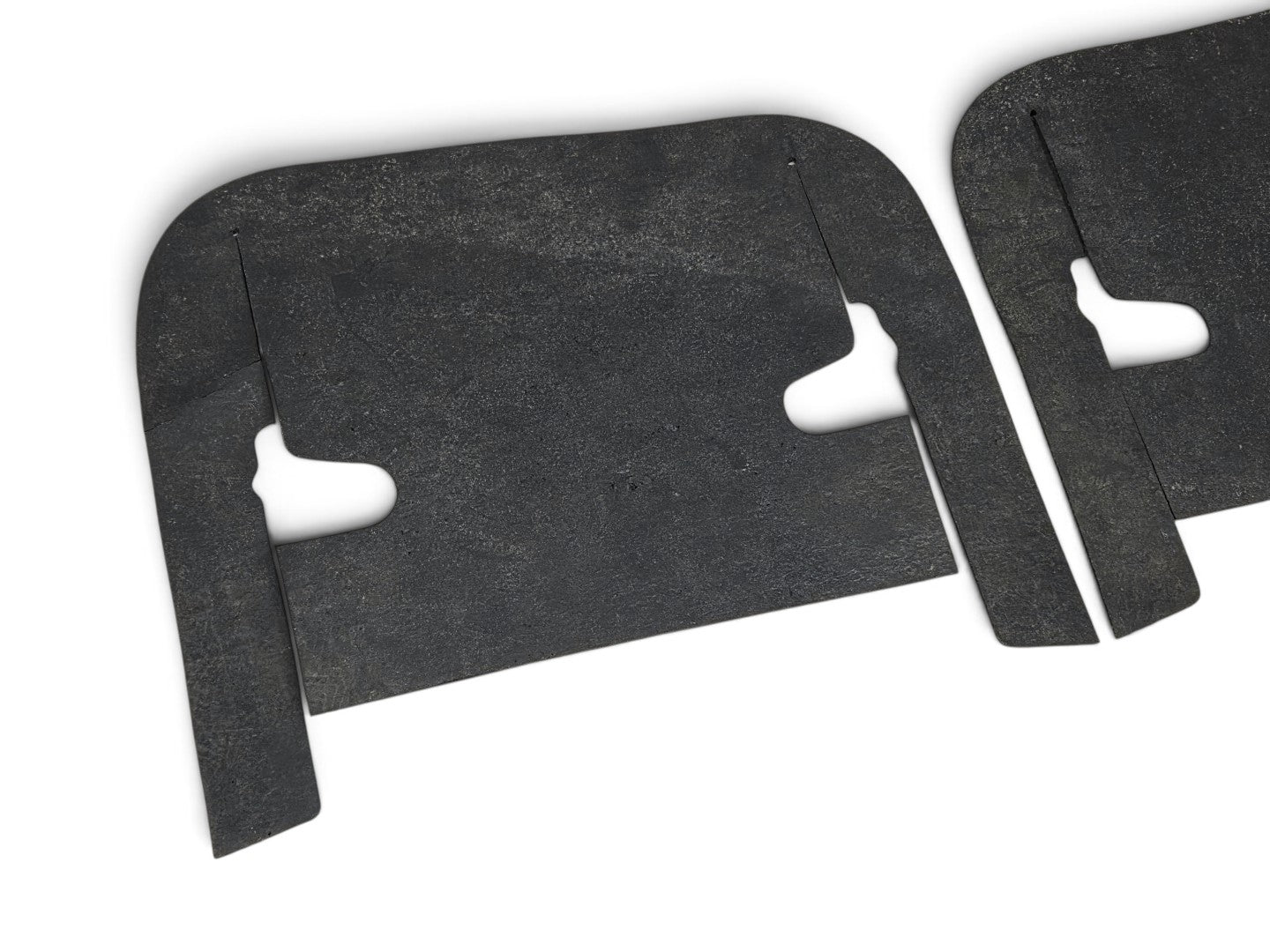Send it Auto Parts black rubber A-frame arm dust seals for 1963-1966 Corvette C2, set of two.