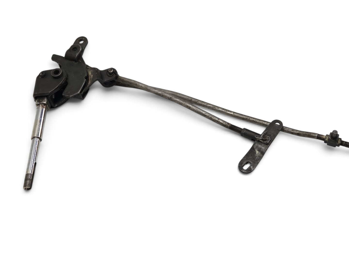 Send it Auto Parts 1964-1967 Corvette C2 4-speed transmission shifter and linkage assembly for parts or repair.