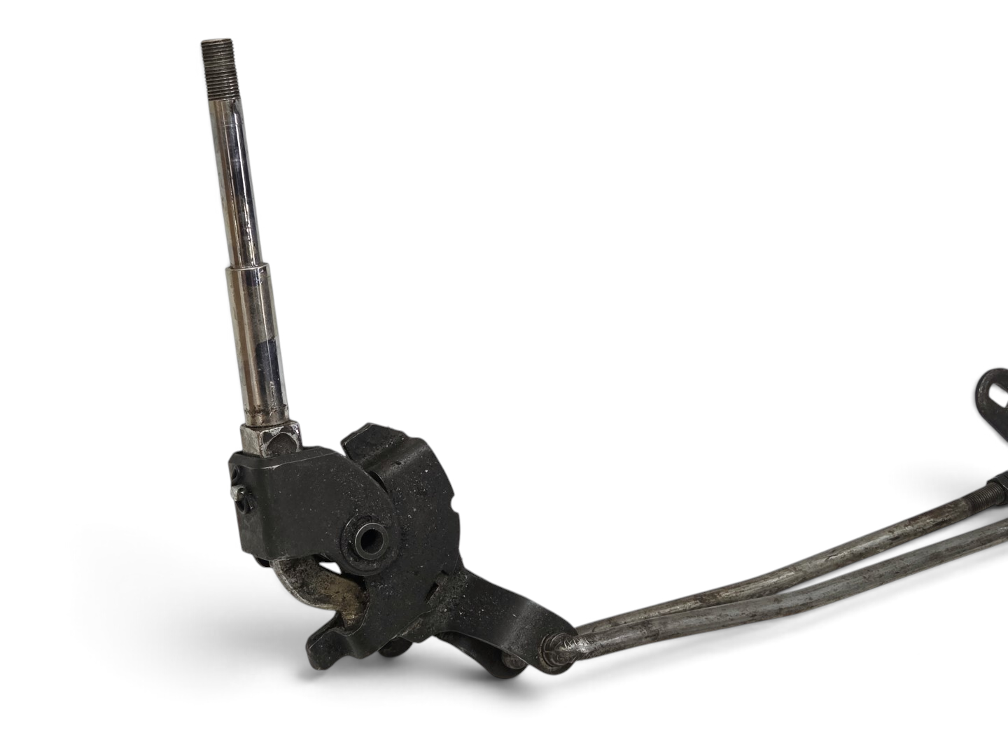 Send it Auto Parts 1964-1967 Corvette C2 4-speed manual transmission shifter and linkage assembly for parts or repair.