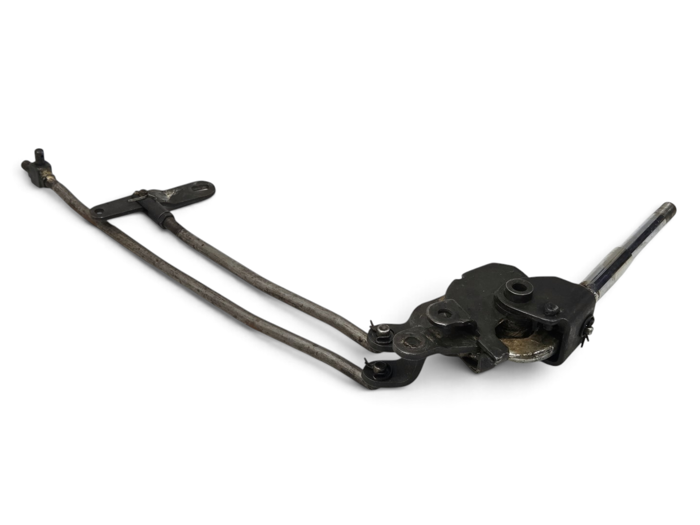 Send it Auto Parts 1964-1967 Corvette C2 4-speed manual transmission shifter and linkage assembly for parts or repair.