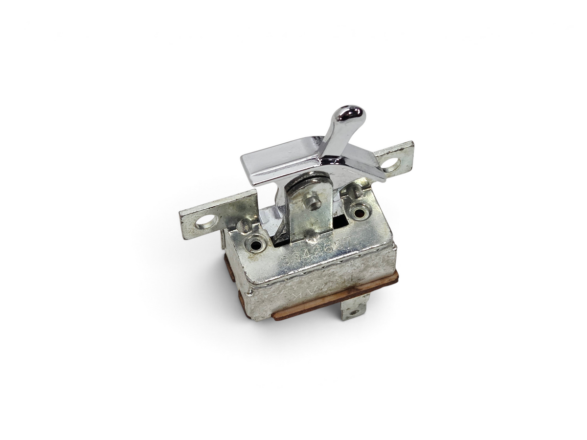 Send it Auto Parts OEM GM 1969-1976 Corvette C3 A/C heater blower switch with chrome lever