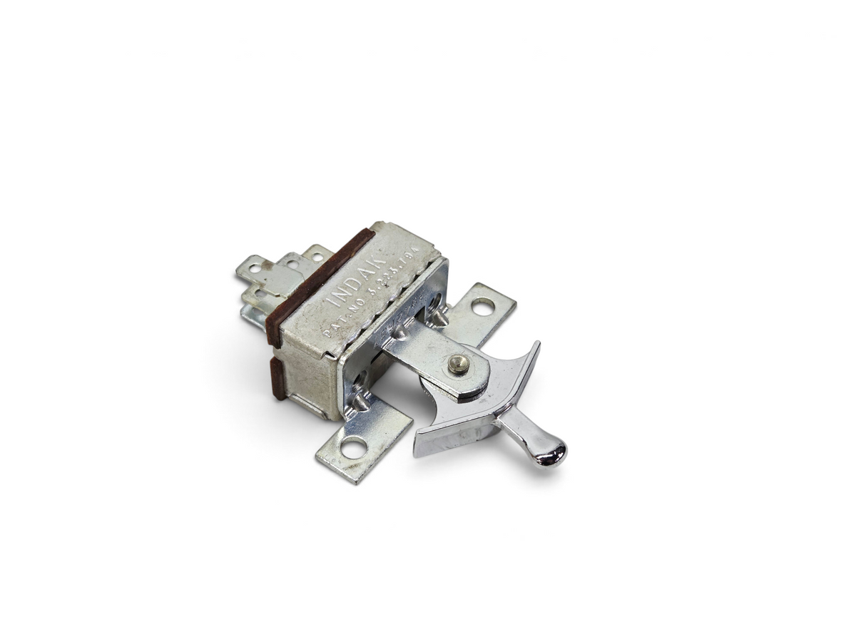 Send it Auto Parts OEM GM 1969-1976 Corvette C3 A/C heater blower switch with chrome lever and metal housing