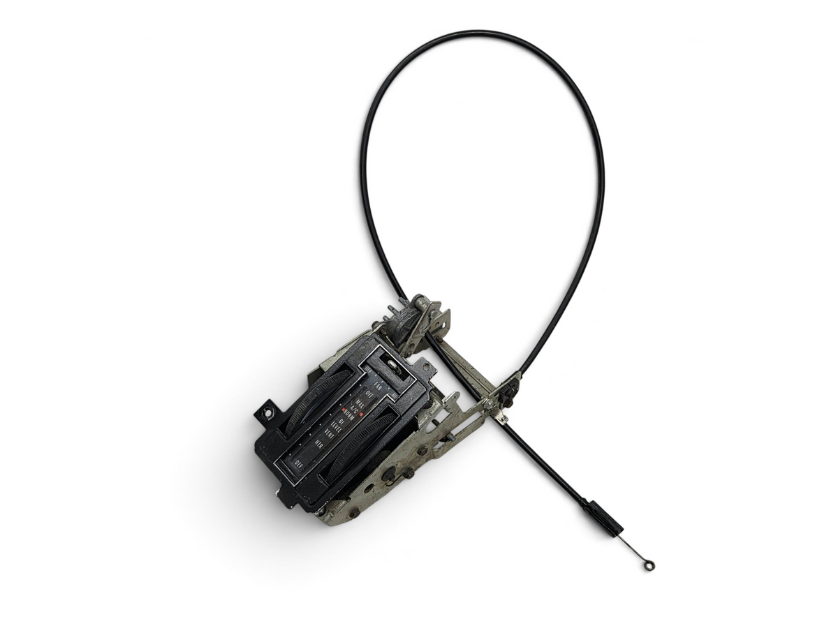 Send it Auto Parts OEM GM 1972-1976 Corvette C3 climate control heater and AC dash unit with attached cable