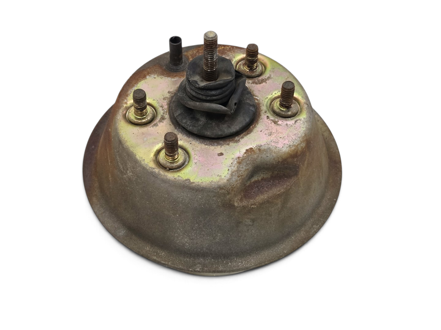 Send it Auto Parts OEM GM Corvette C3 headlight vacuum actuator tank with threaded mounting studs
