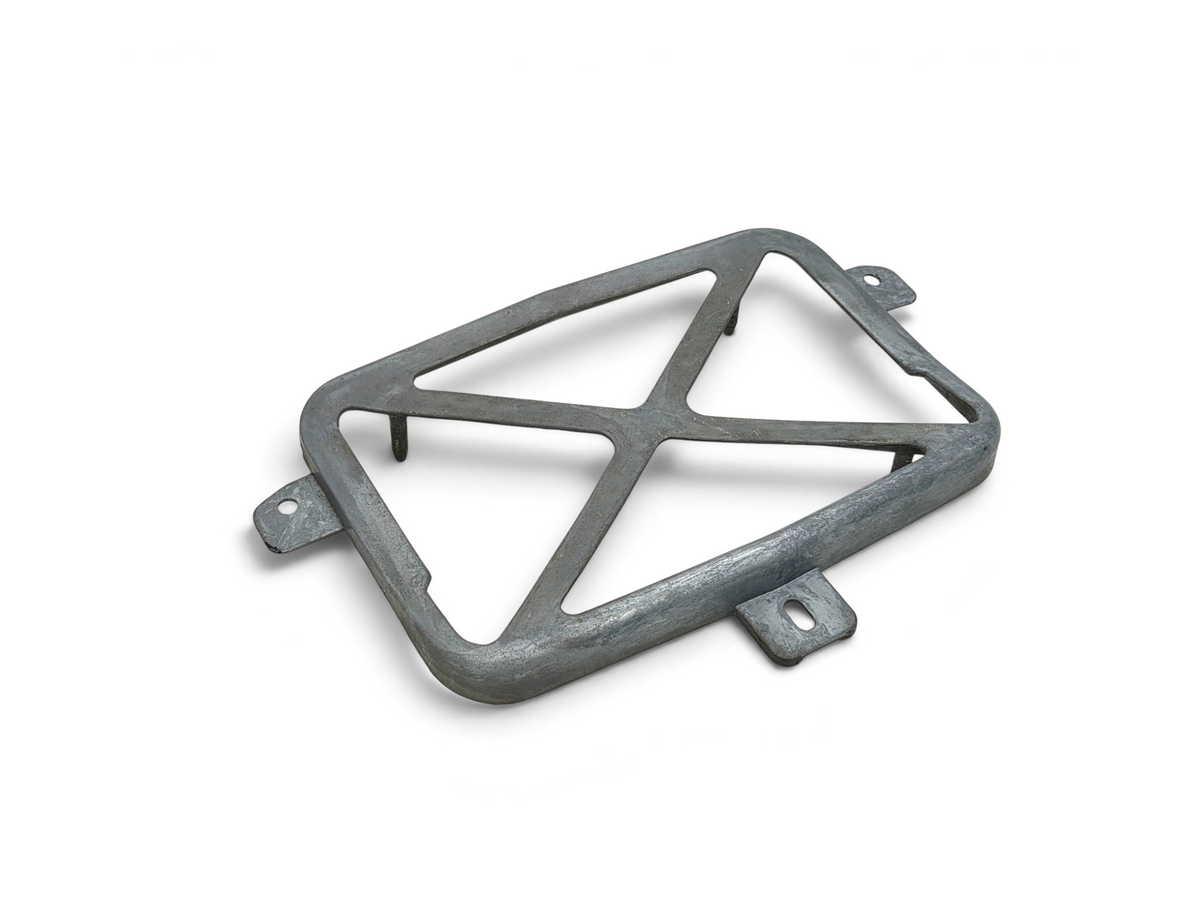 Send it Auto Parts OEM GM 3966575 front dash speaker mounting bracket for 1970-1977 Corvette C3 in grey metal