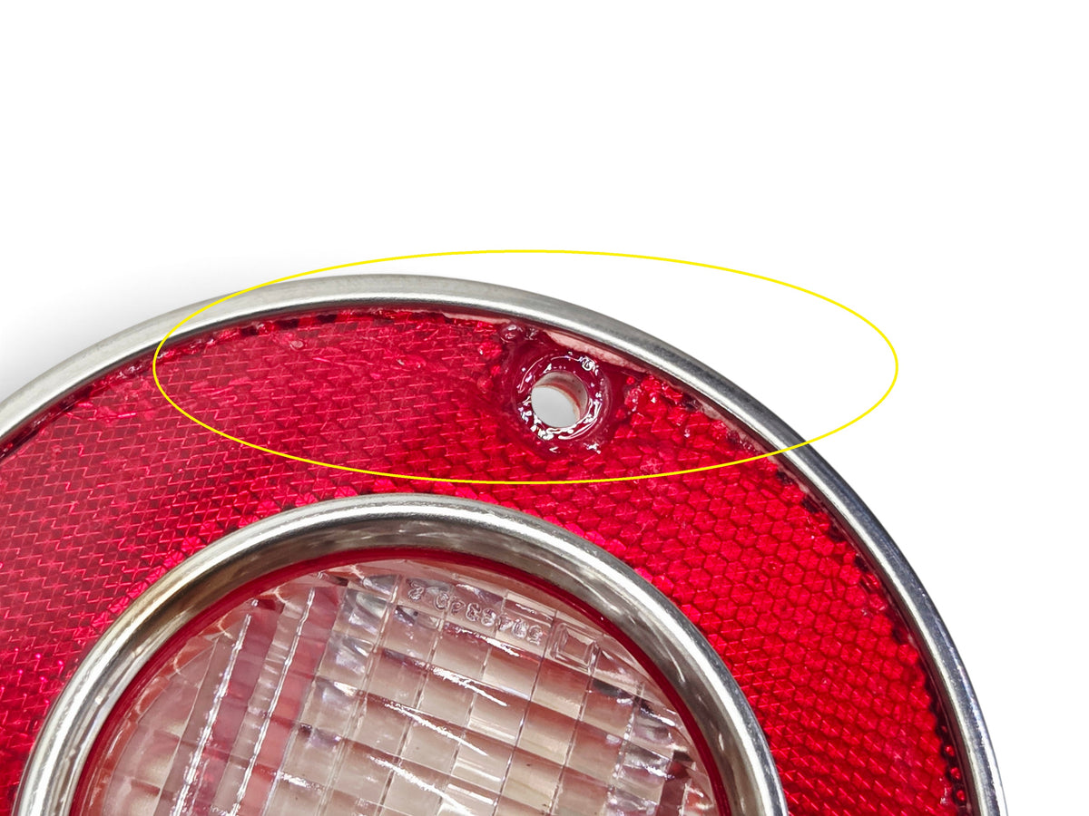 1975-1979 Corvette C3 Tail Light Backup Reverse Lamp Lenses OEM GM - *READ*