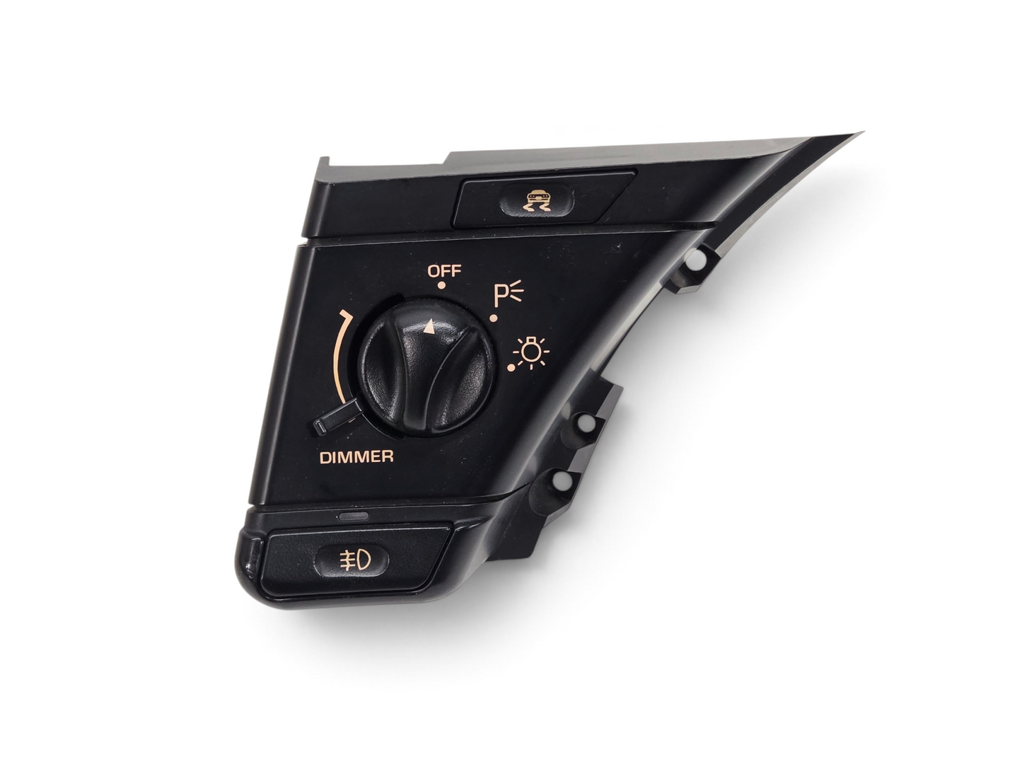 Send it Auto Parts OEM black interior dash trim with headlight and dimmer switch for 1992-1994 Corvette C4