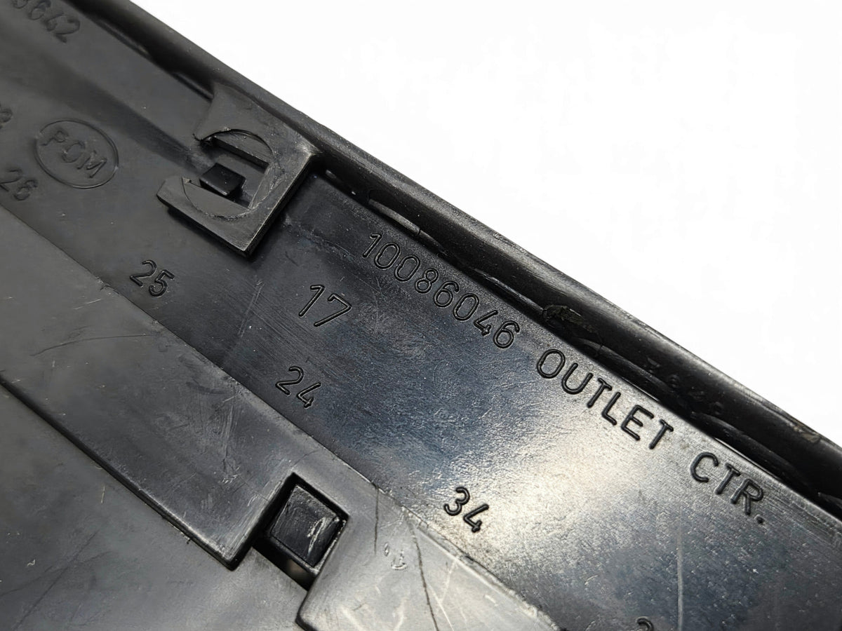Send it Auto Parts OEM GM 1990-1991 Corvette C4 black plastic dash vent part number 10086046