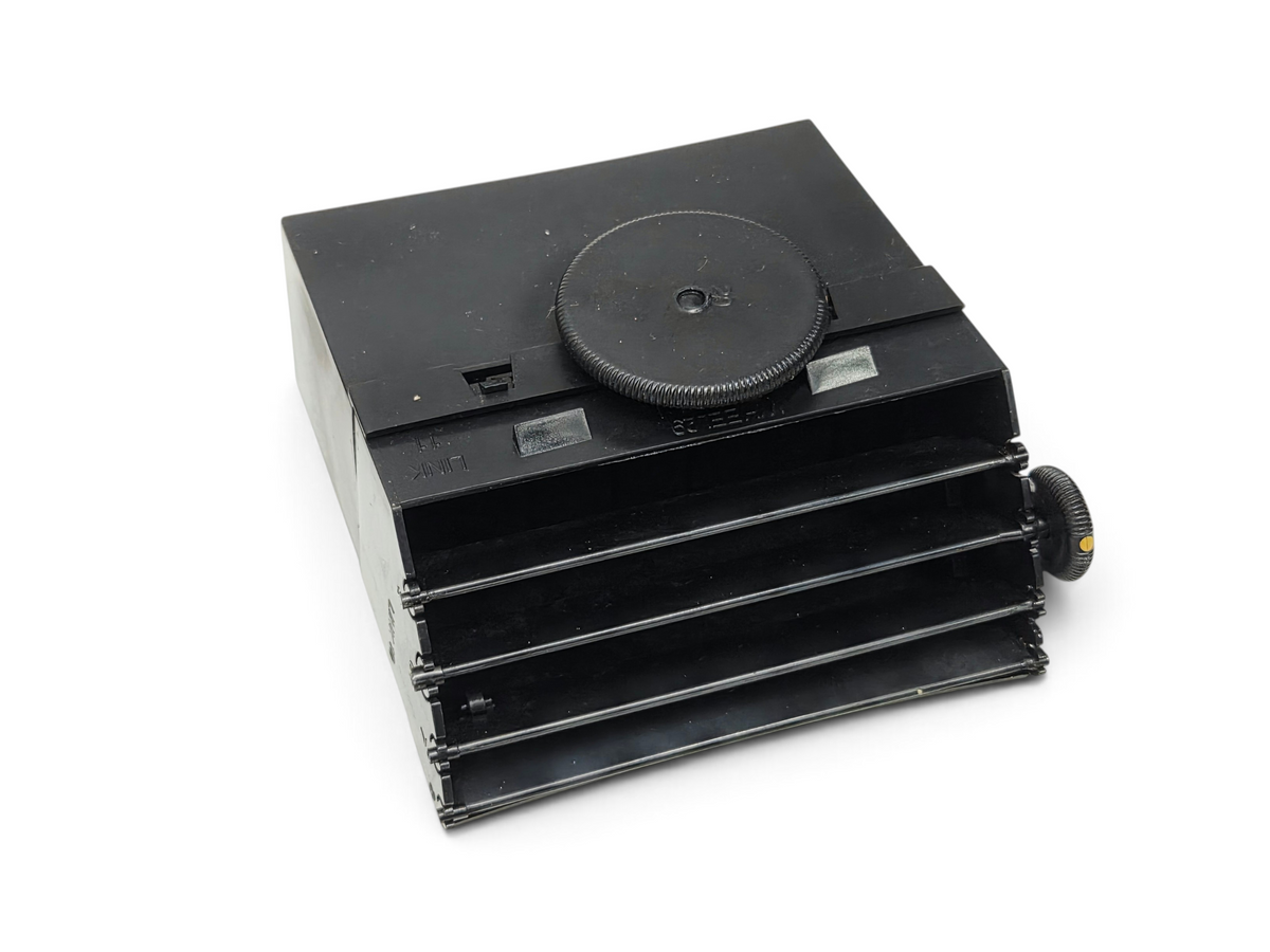 Send it Auto Parts OEM black plastic dash air vent for 1990-1991 Corvette C4 with adjustable louvers