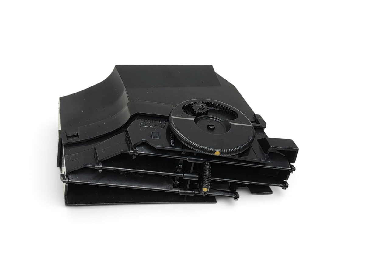 Send it Auto Parts OEM black plastic dash air vent assembly for 1990-1991 Corvette C4 with internal gear mechanism