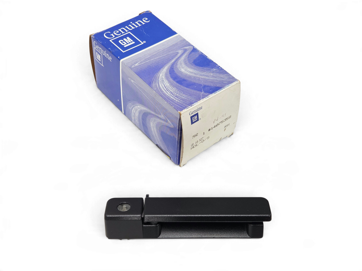 Send it Auto Parts OEM GM 1984-1996 Corvette C4 right passenger side outer door handle in black with original box