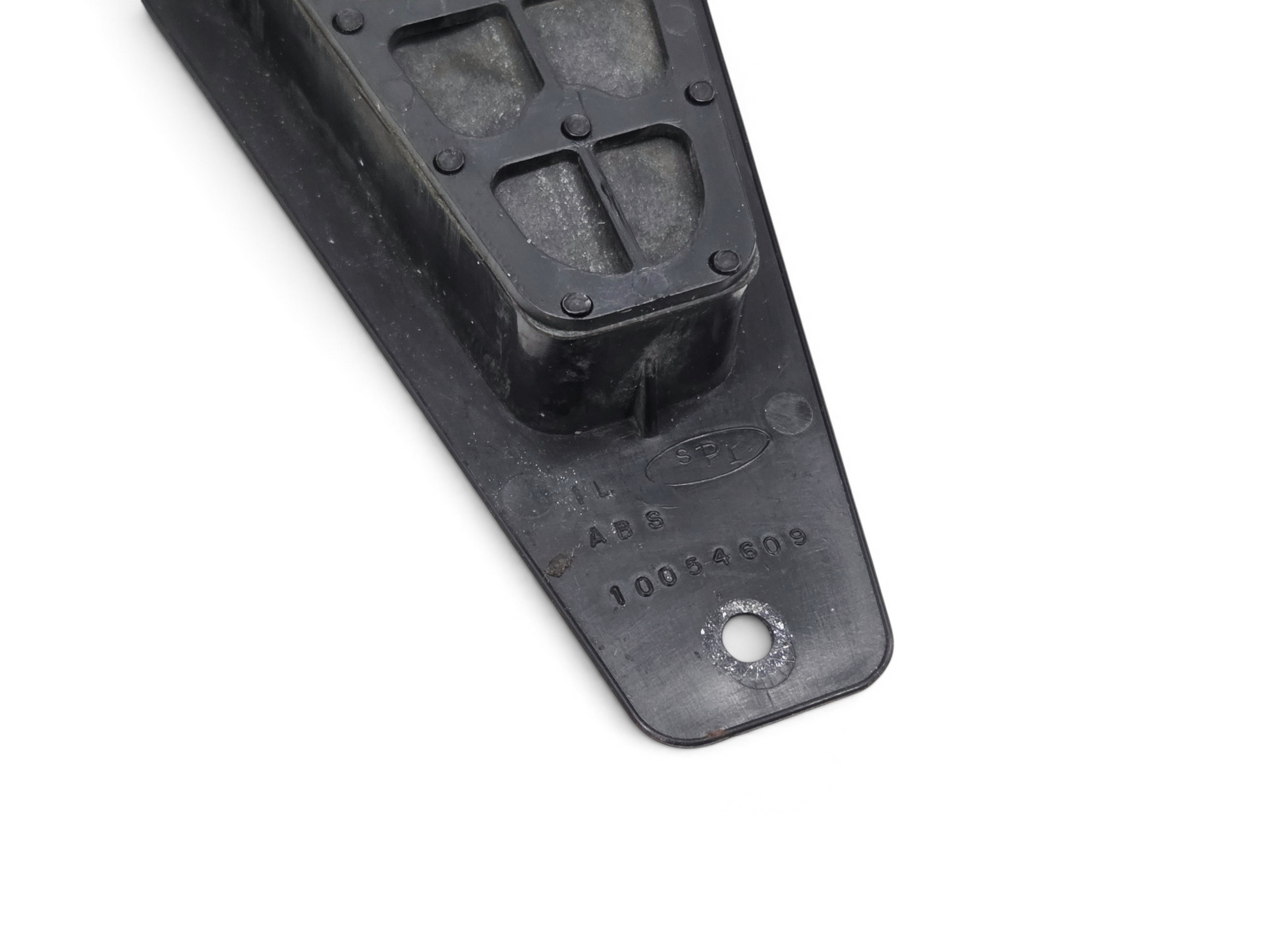 Send it Auto Parts OEM black plastic door jam pressure release vent for 1988-1996 Corvette C4, part number 10054609.
