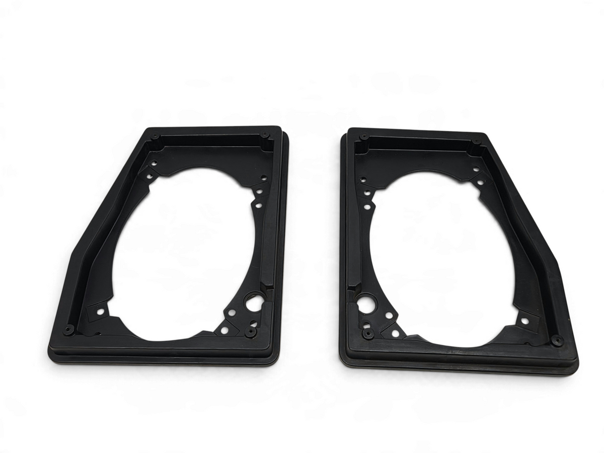 Send it Auto Parts OEM GM black plastic rear speaker mounting brackets for 1984-1989 Corvette C4