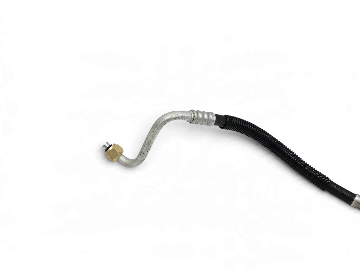 Send it Auto Parts OEM GM air conditioning hose for 1997-2004 Chevrolet Corvette C5 with metal fitting and black sleeve